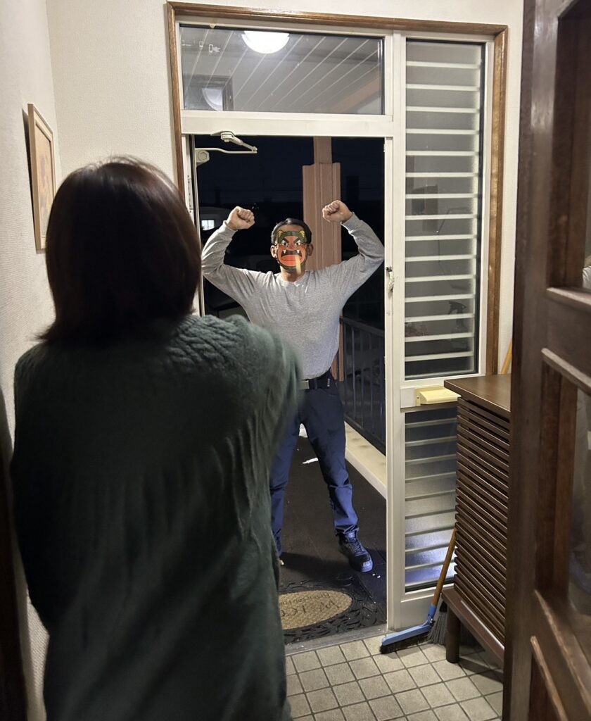 我が家の豆まき