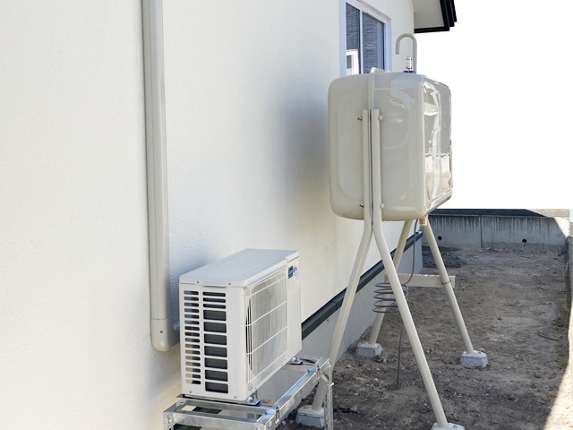 暖房機には、石油ストーブを採用。｜北見市の新築分譲住宅｜エモイエ